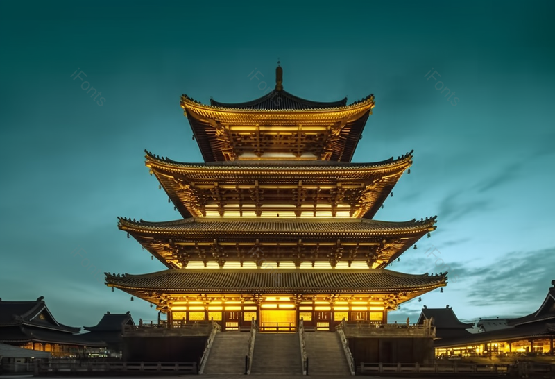 长沙杜甫江阁塔古老的传统著名景点,高清,摄影图,摄影图片,图片大全,摄影图免费下载